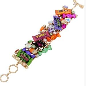 Betsey Johnson Glow in the Dark stone Candy bracelet NEW - SOLD OUT EVERYWHERE!